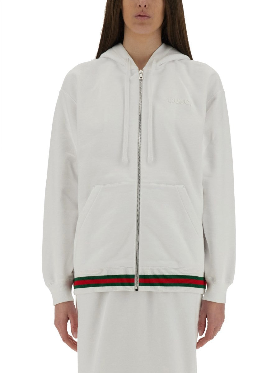 COTTON JERSEY SWEATSHIRT