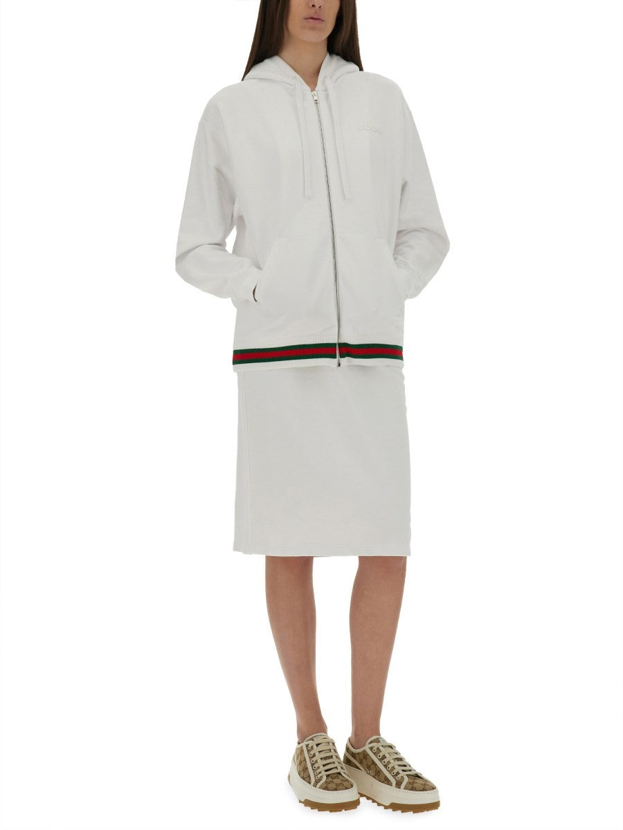 COTTON JERSEY SWEATSHIRT