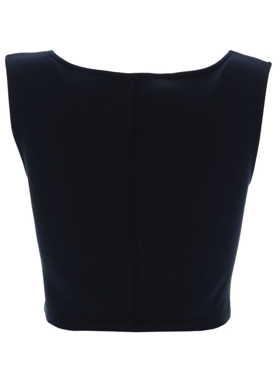 COTTON JERSEY TOP