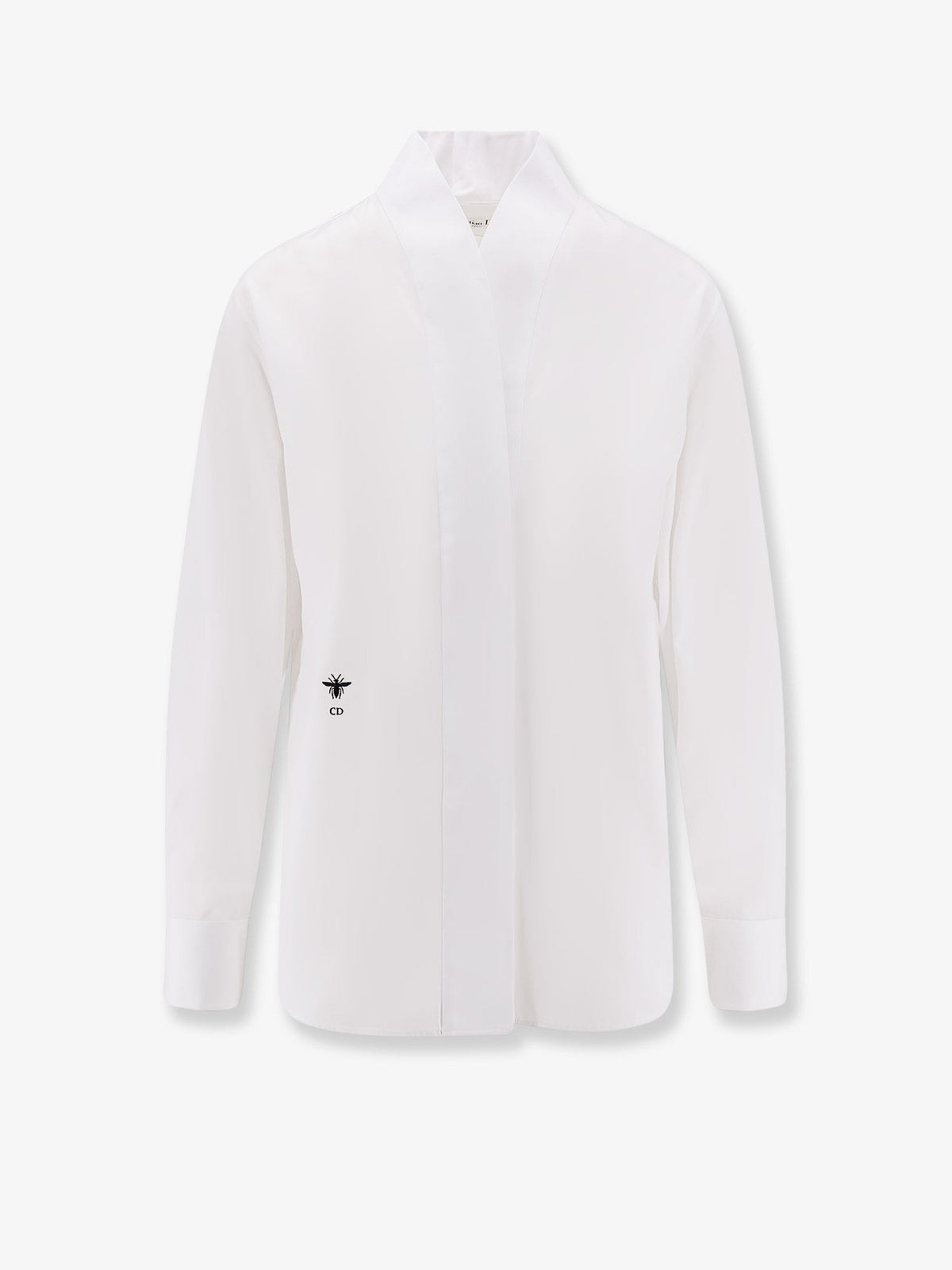 Cotton shirt with embroidery