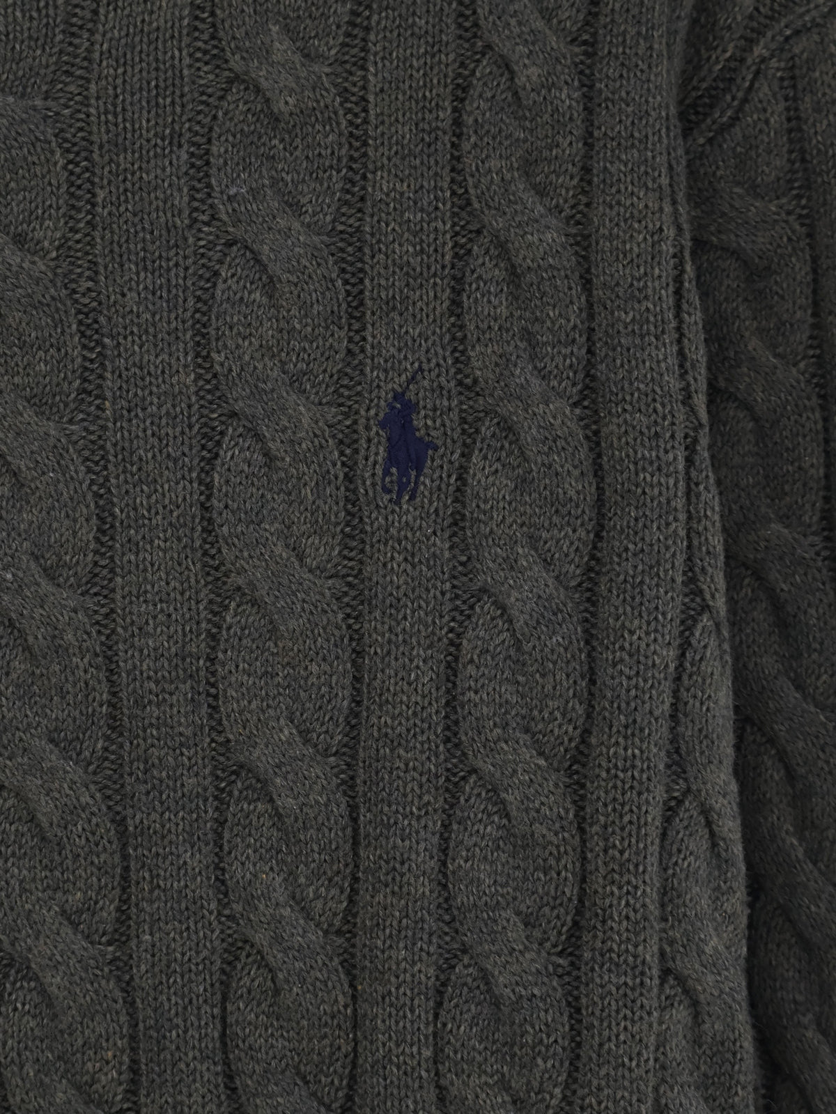 Cotton sweater with embroidered logo on the front