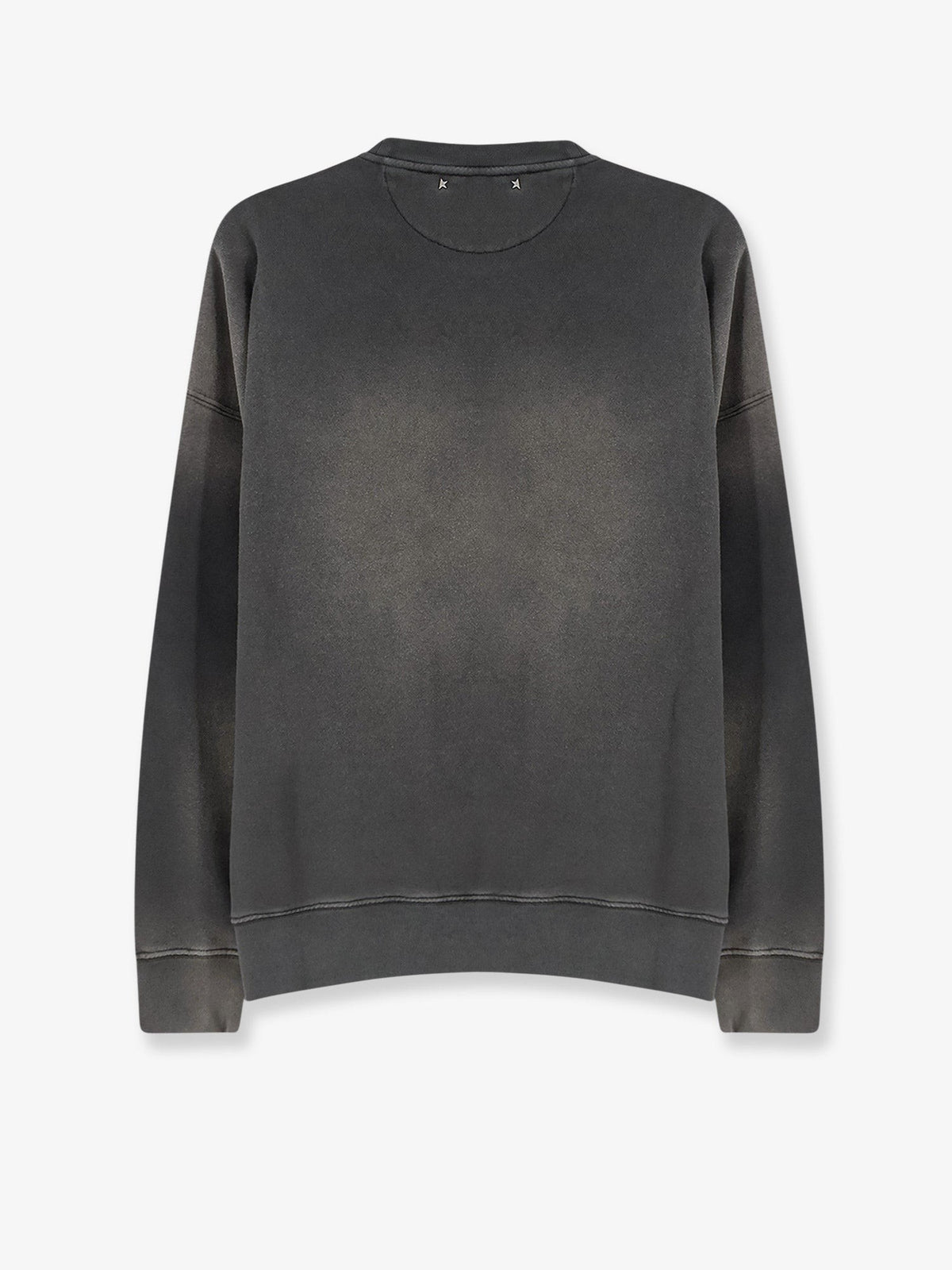 Cotton sweatshirt with front logo