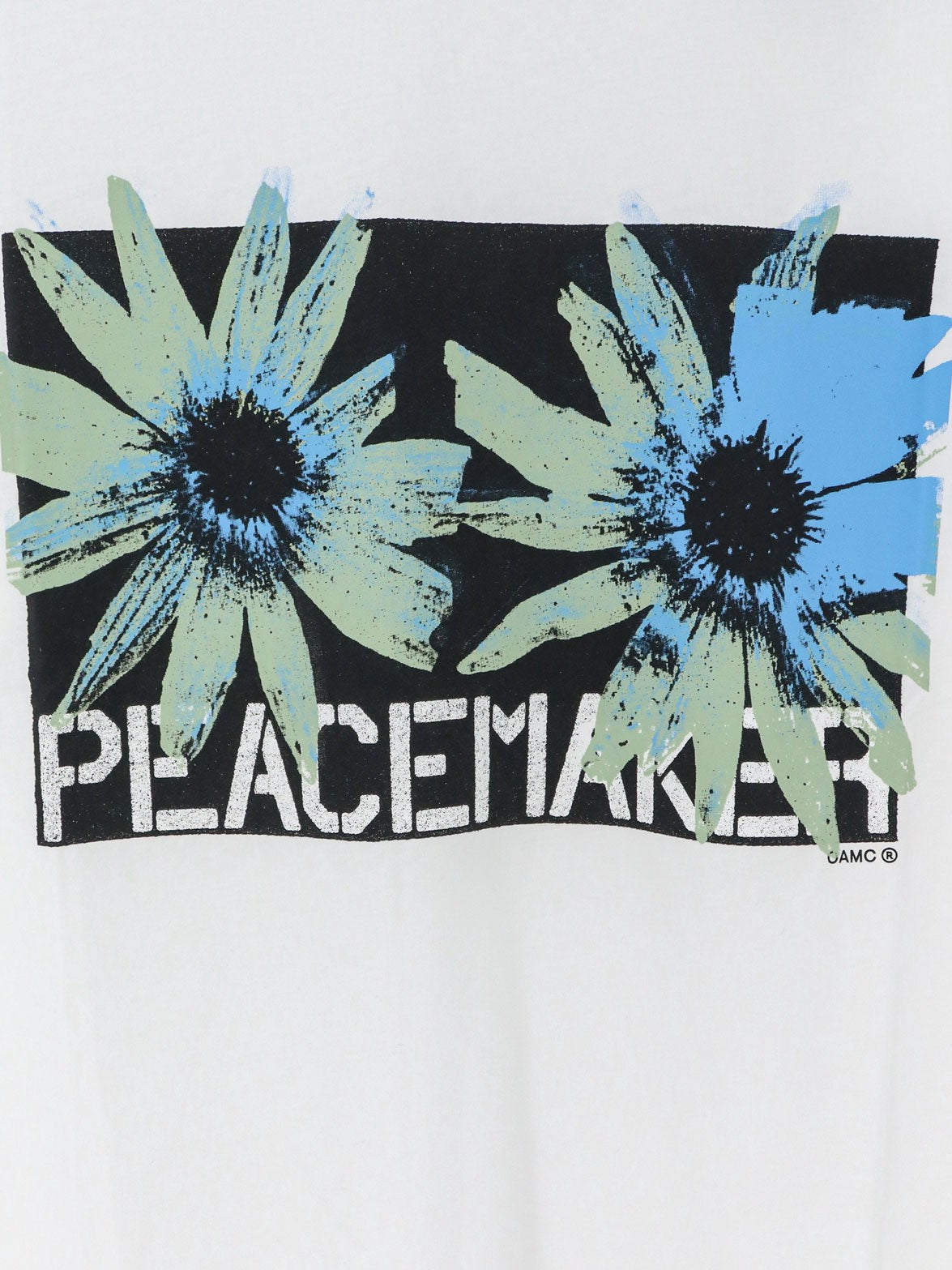 Cotton T-shirt with floral print