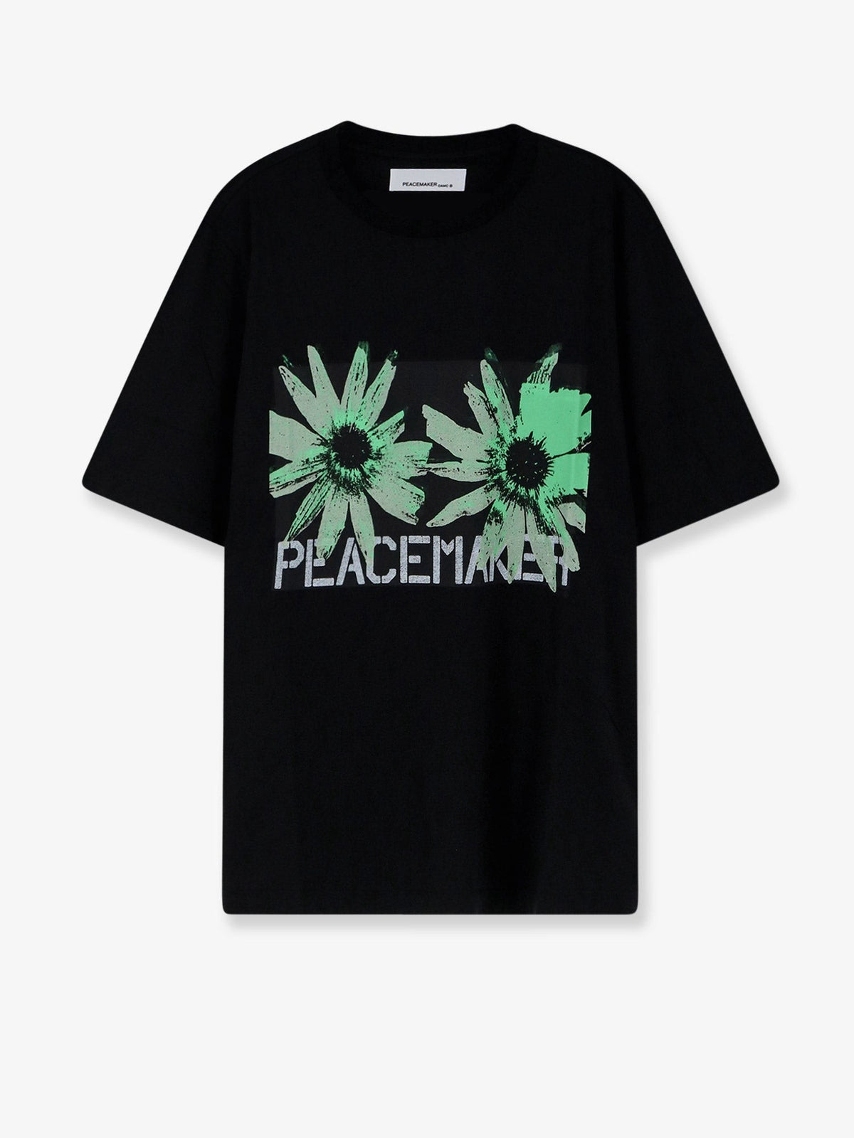 Cotton T-shirt with floral print