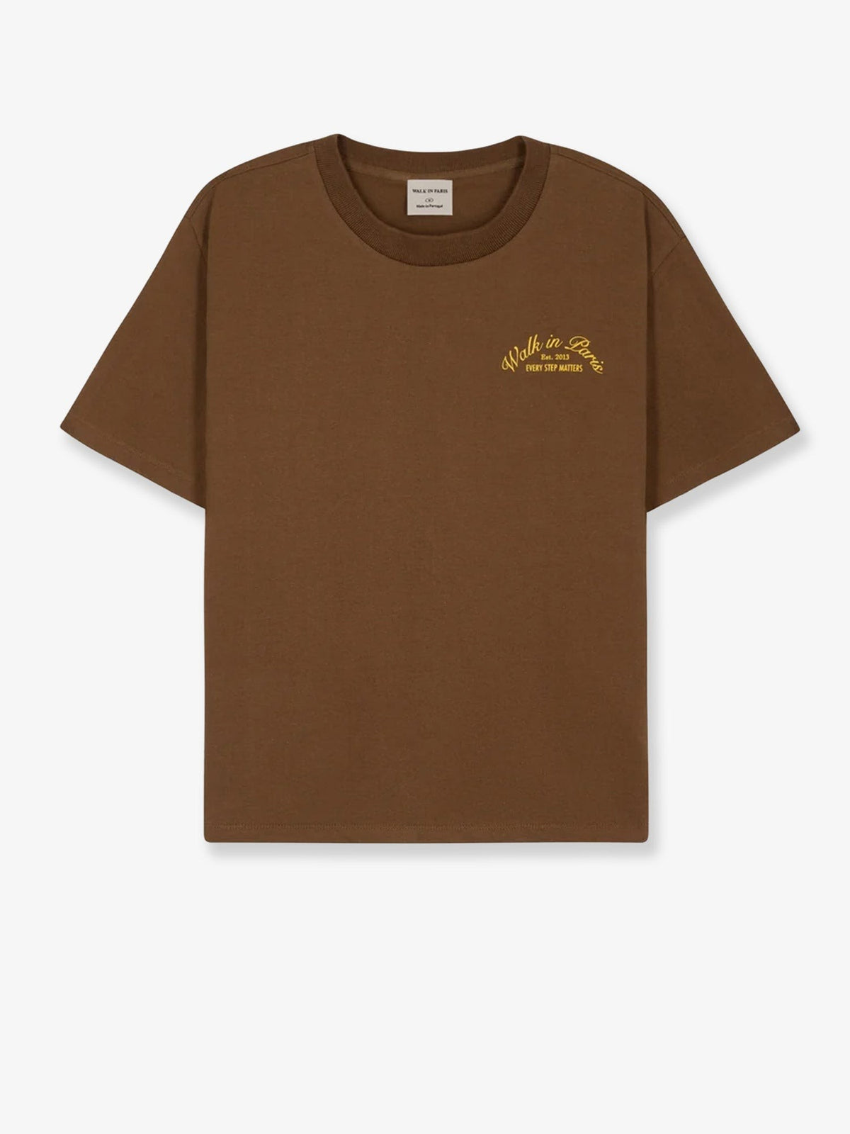 Cotton T-shirt with front print