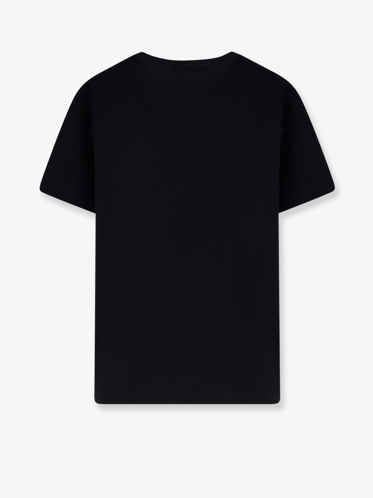 Cotton T-shirt with logo patch