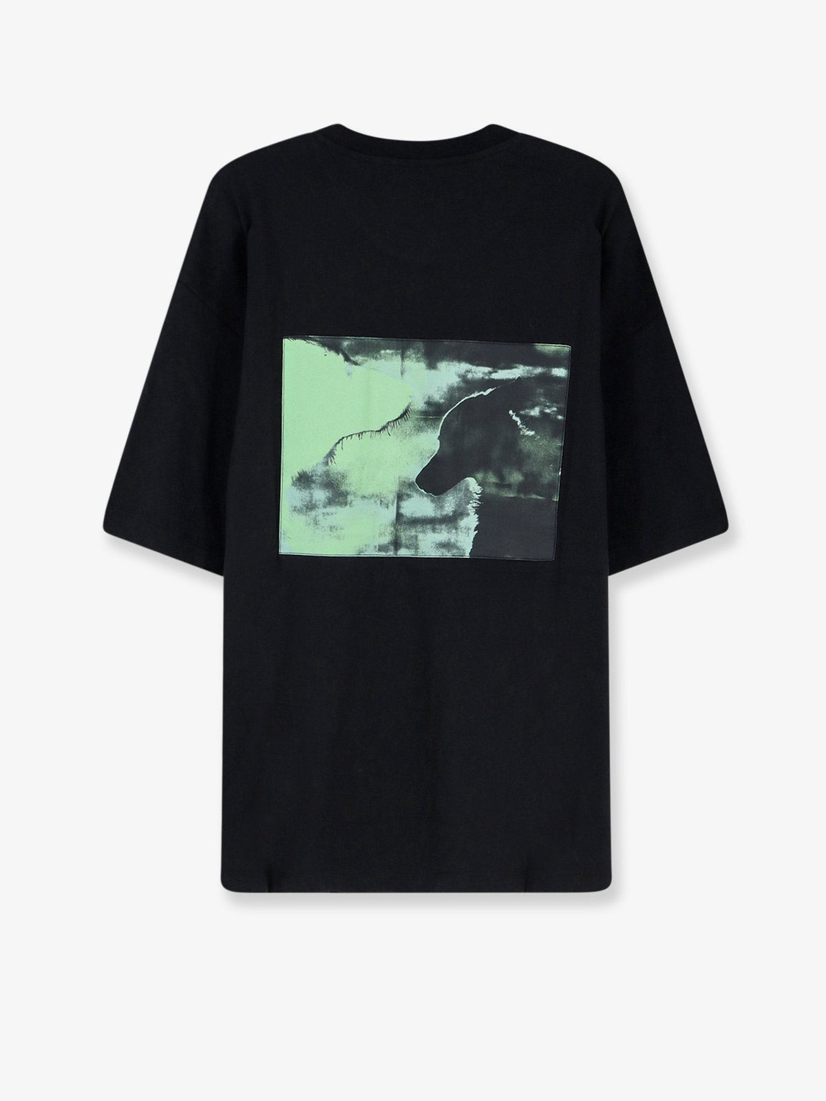 Cotton t-sirt with Dogs print