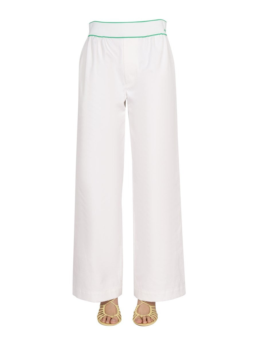 COTTON TWILL TROUSERS