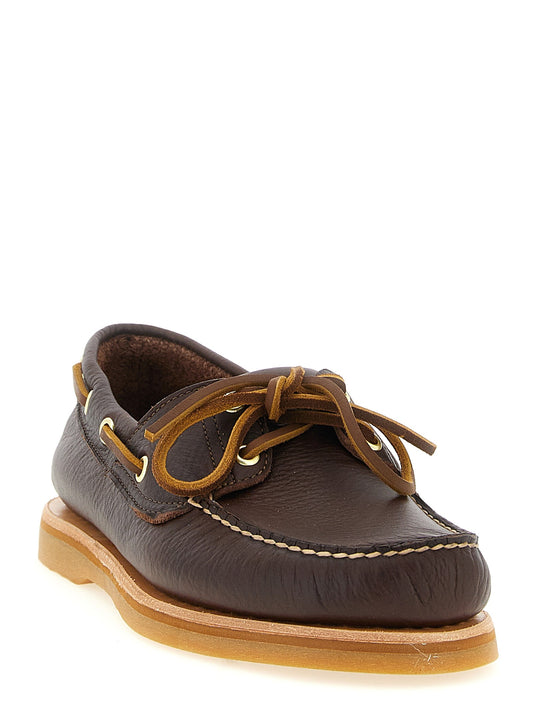 'Crafted' boat shoe