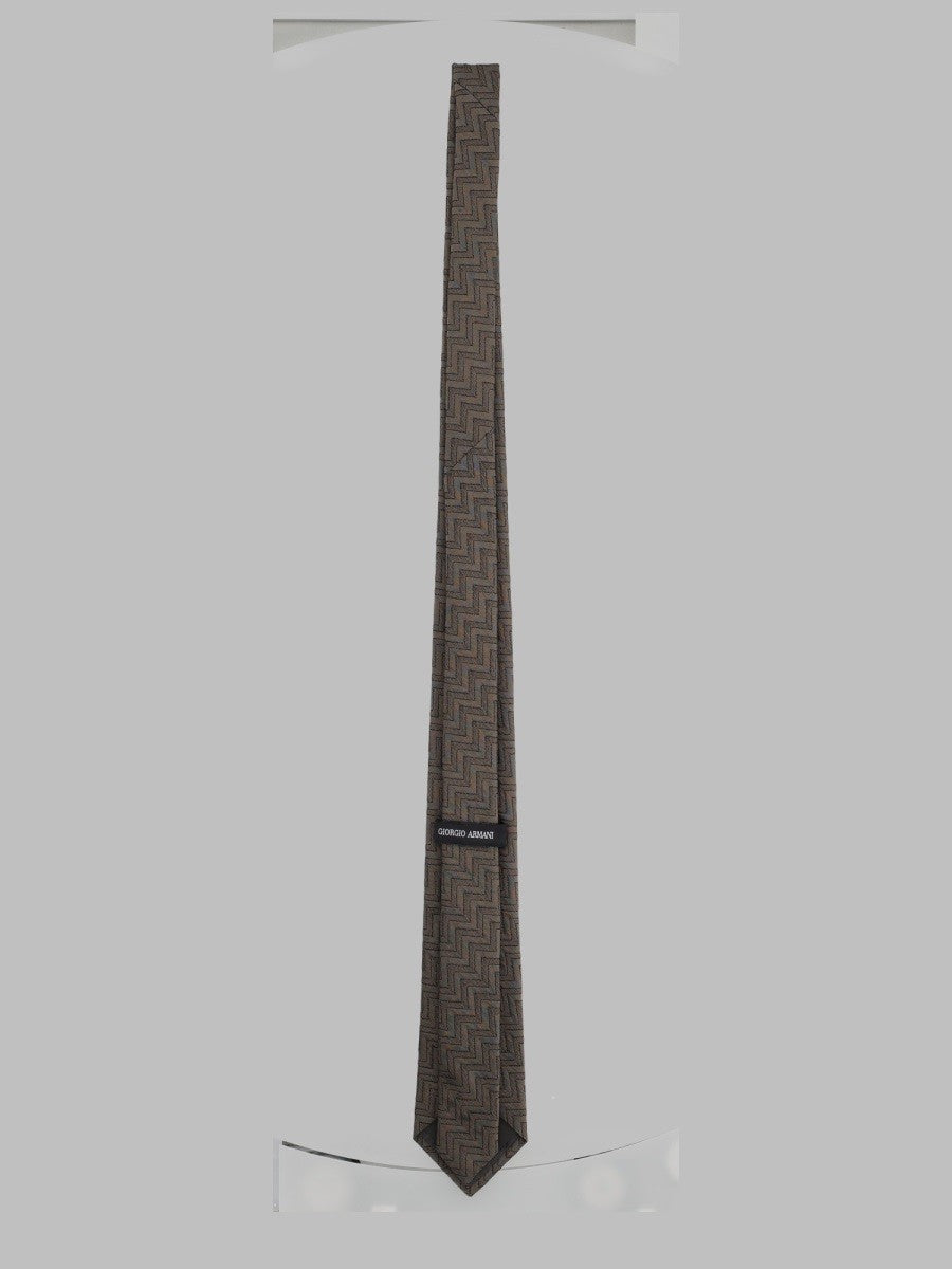 CRAVATTA IN SETA JACQUARD