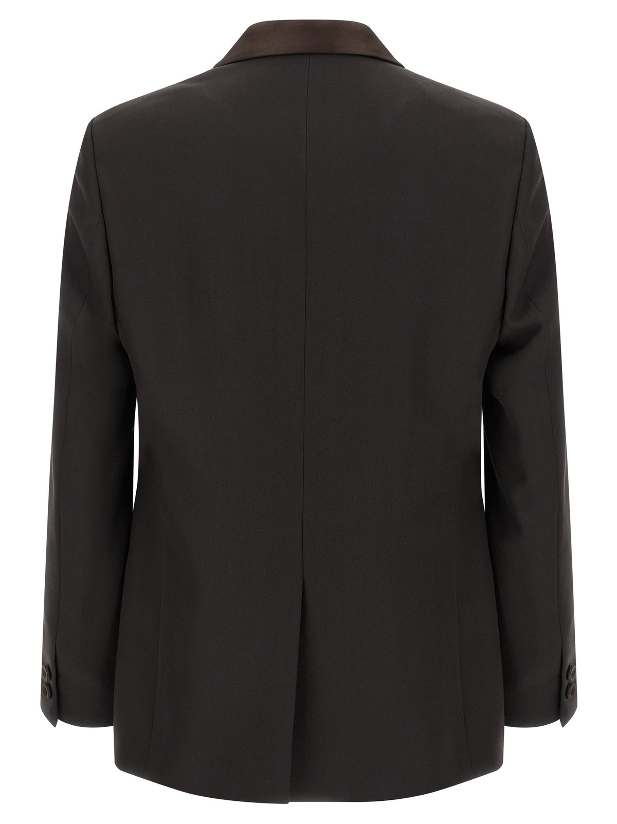 Crepe wool blazer