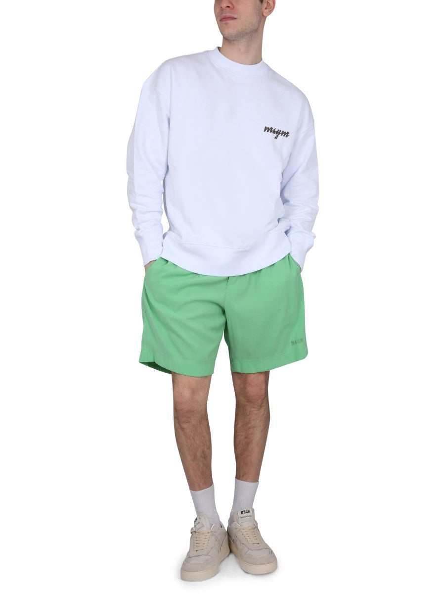CREWNECK SWEATSHIRT WITH LOGO