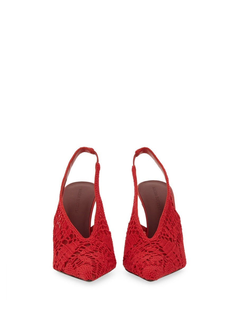 CROCHET SLINGBACK