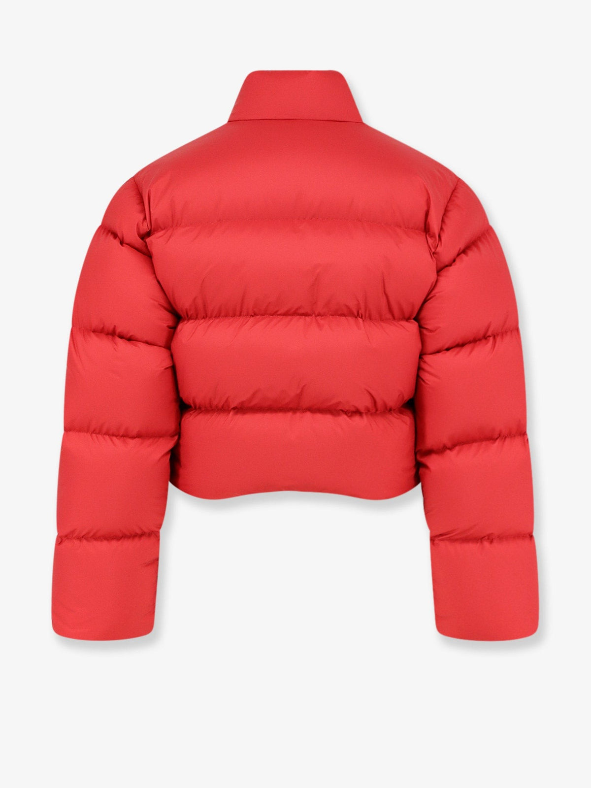Crop Fit down jacket with iconic crest