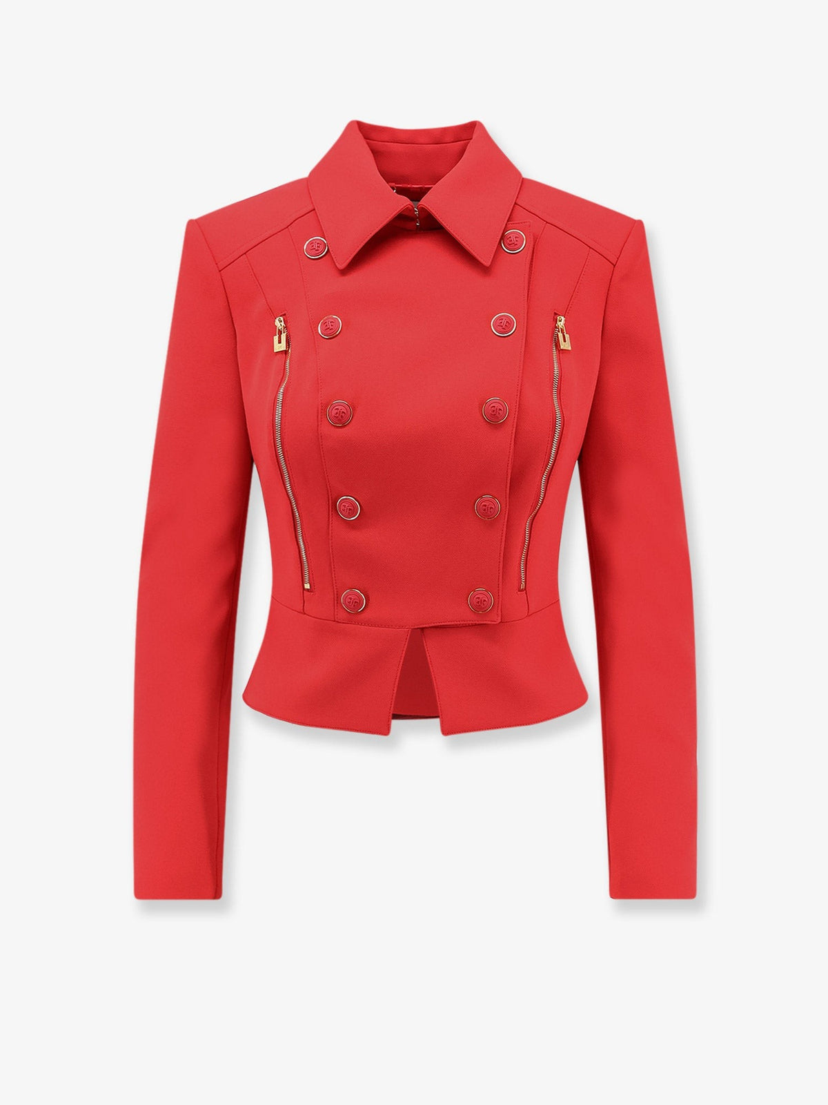 Cropped Blazer with buttons