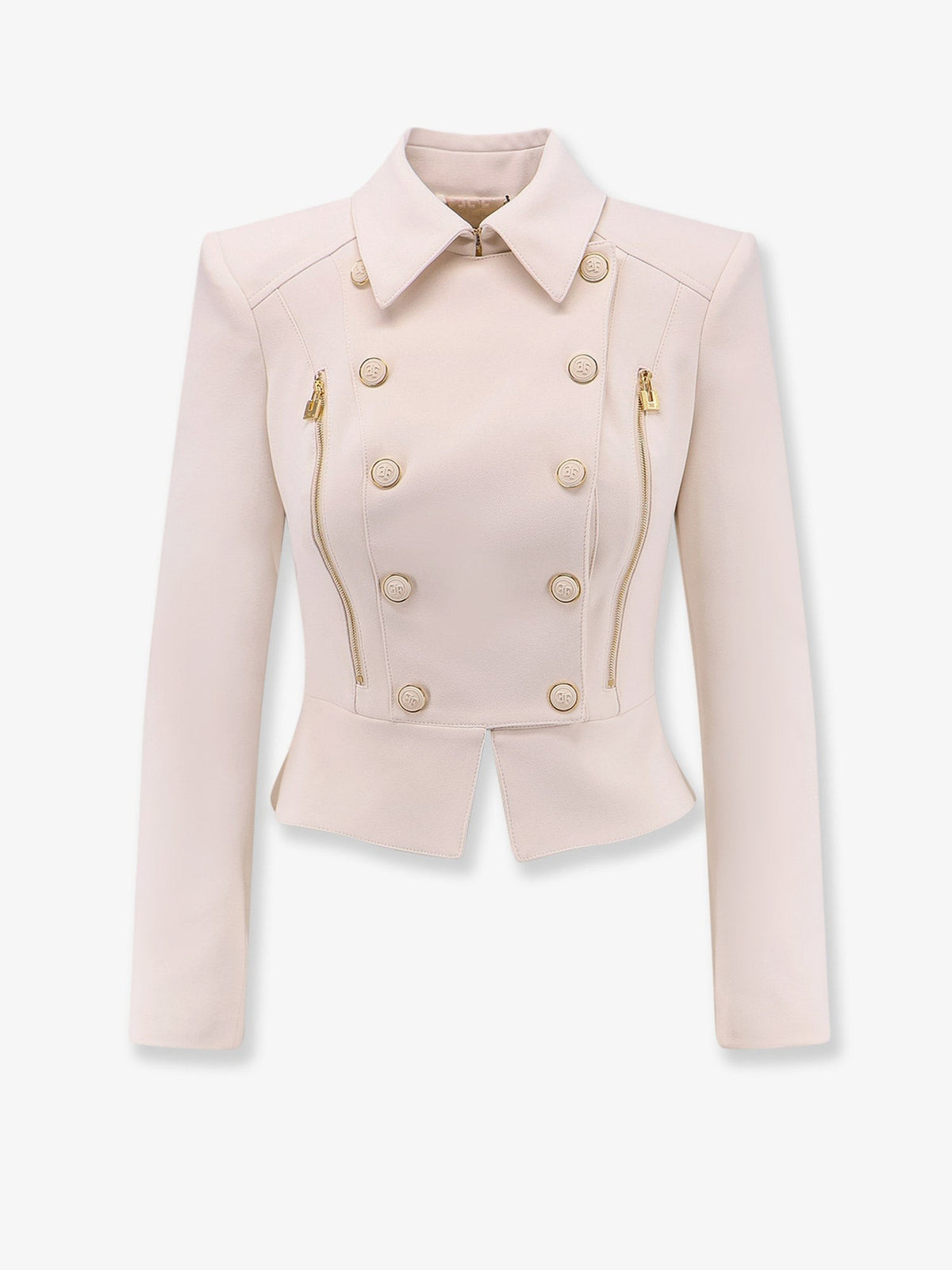 Cropped Blazer with buttons