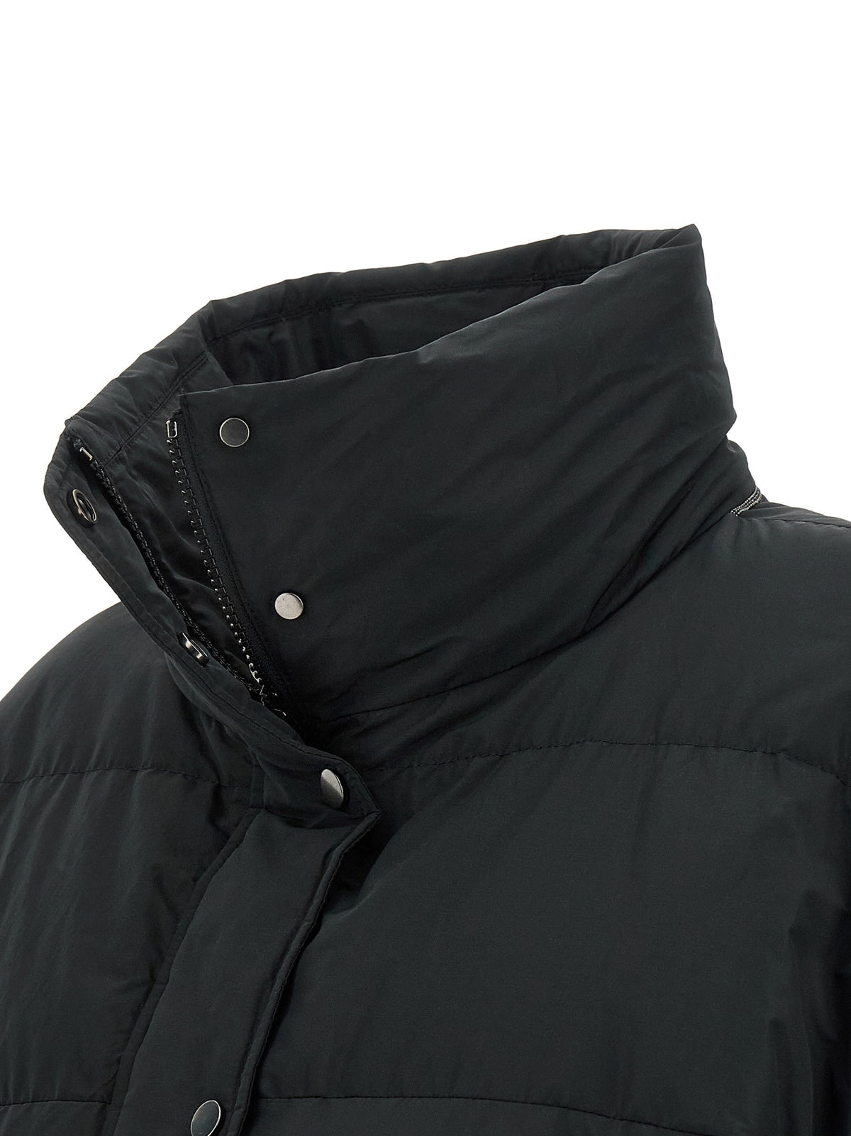 Down Jacket with Shearling collar