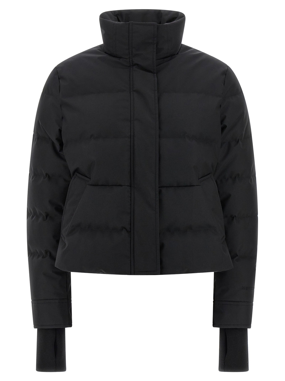 Cropped down jacket