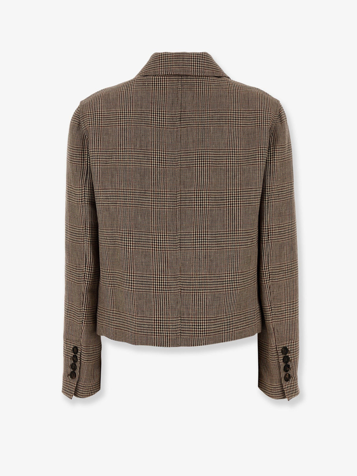 Cropped linen jacket