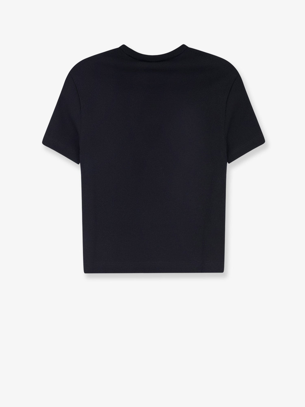 Cropped stretch cotton t-shirt