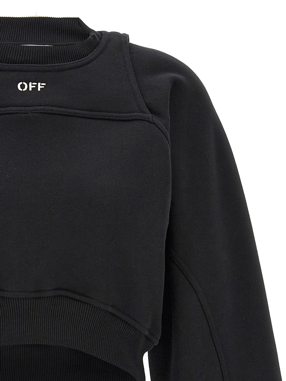 Cropped sweatshirt