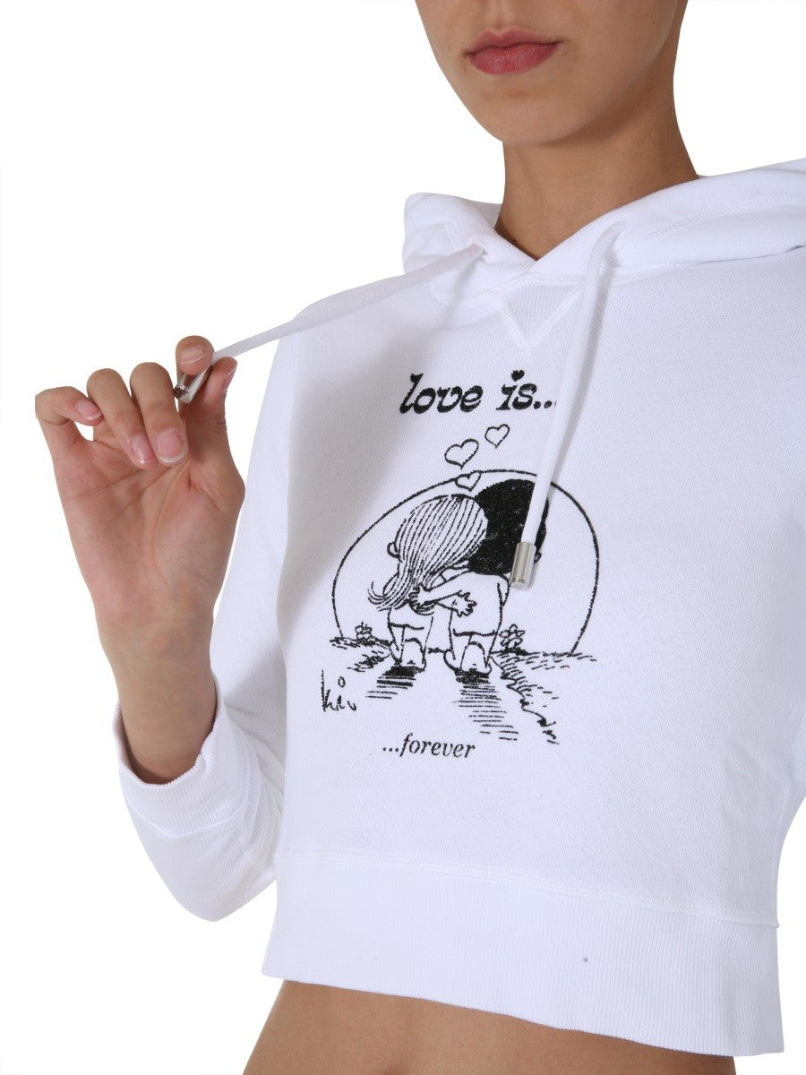 CROPPED SWEATSHIRT