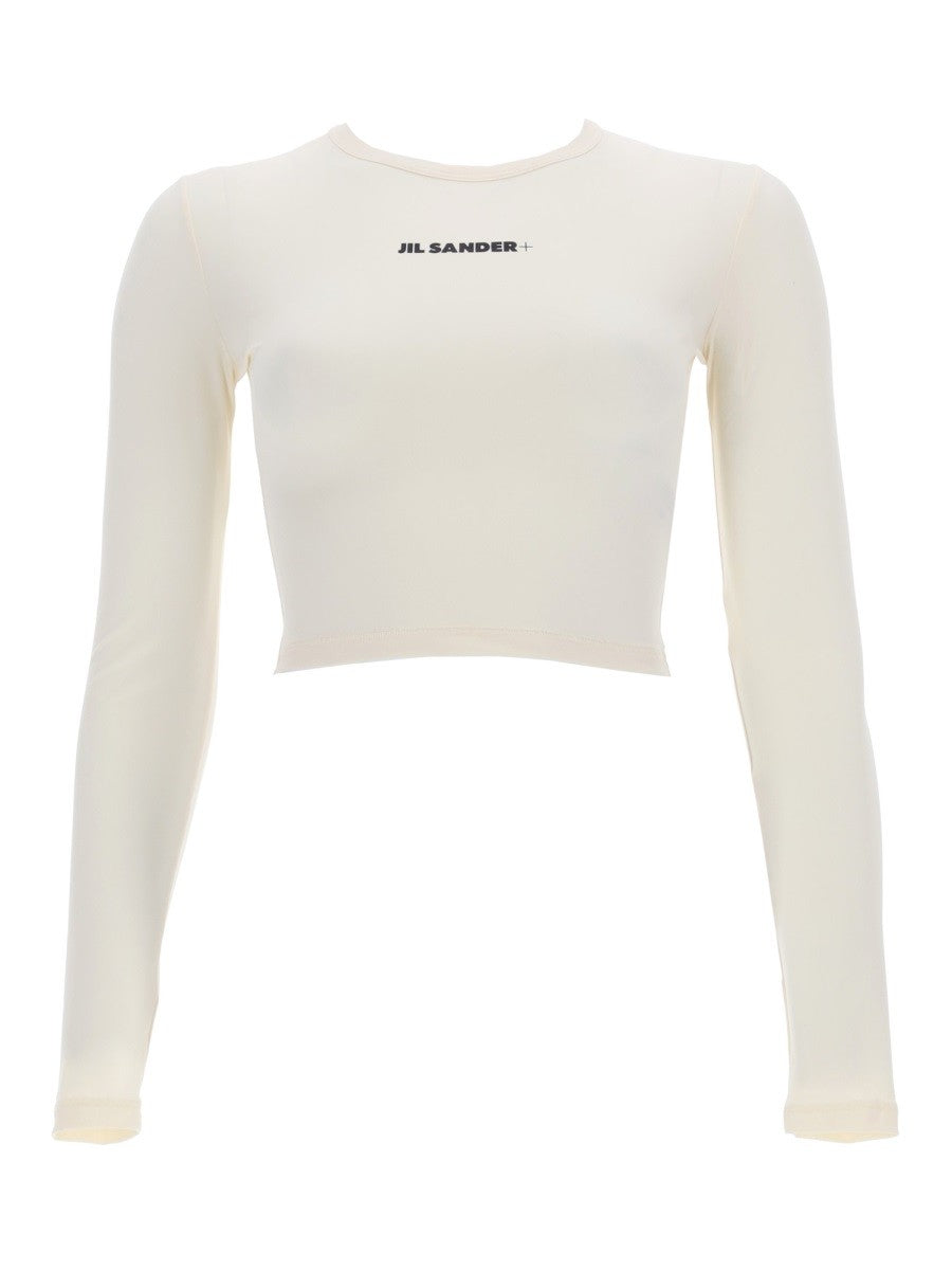 CROPPED TOP WITH LOGO