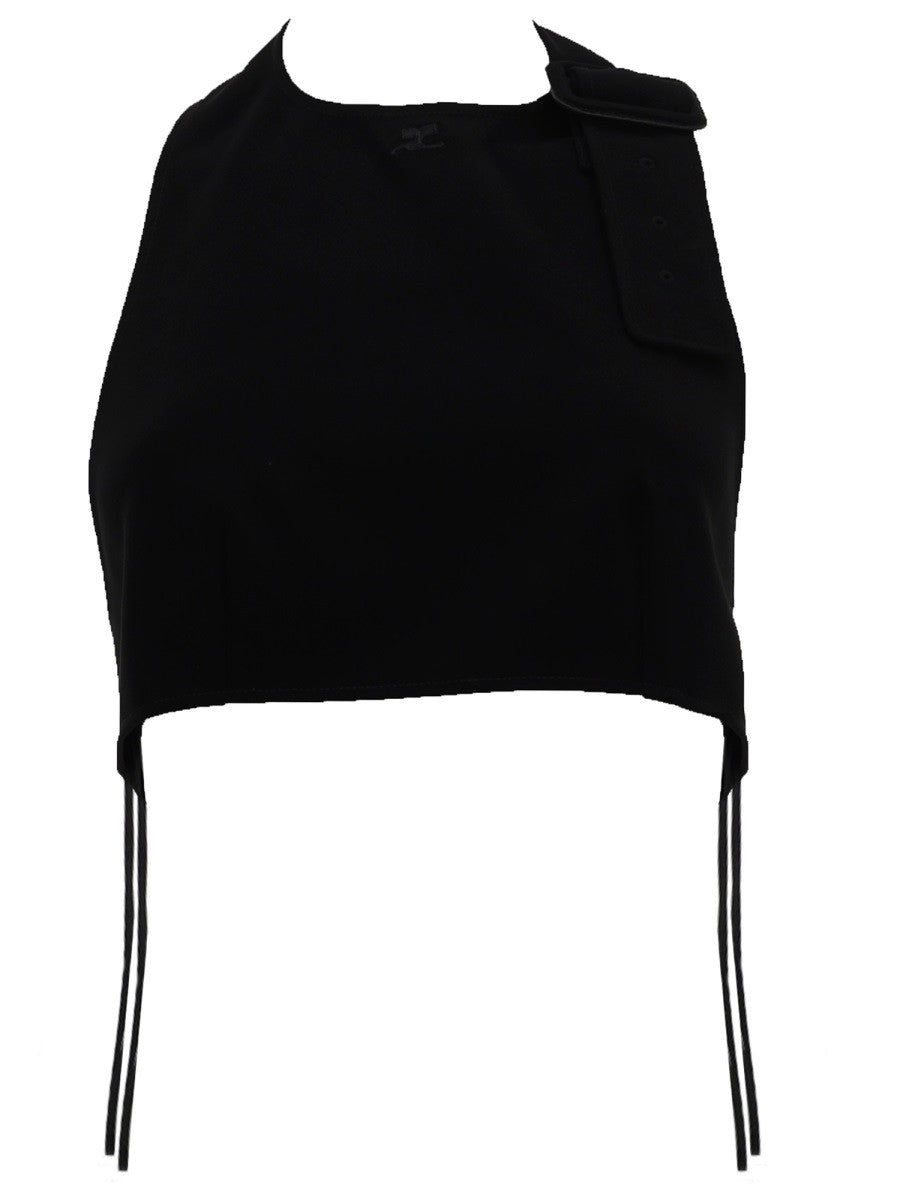 CROPPED TOP WITH OPEN BACK