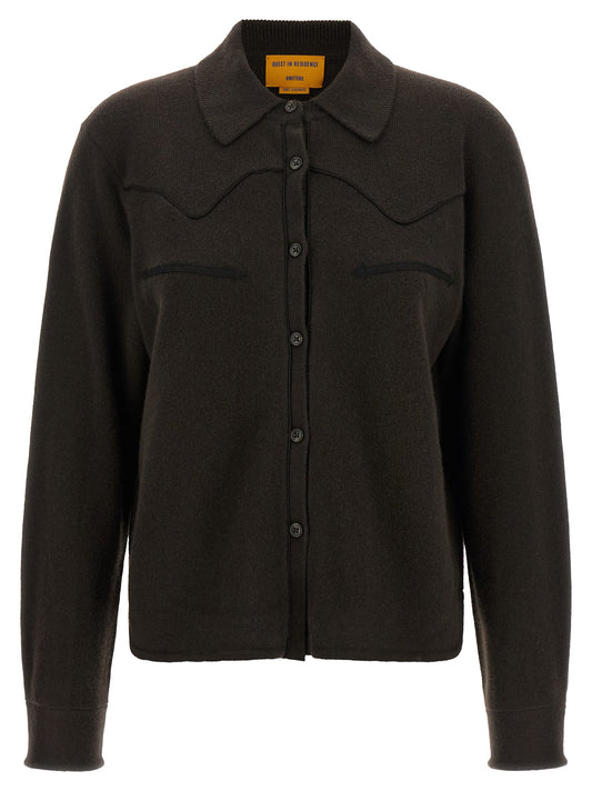 'Cropped Western' shirt