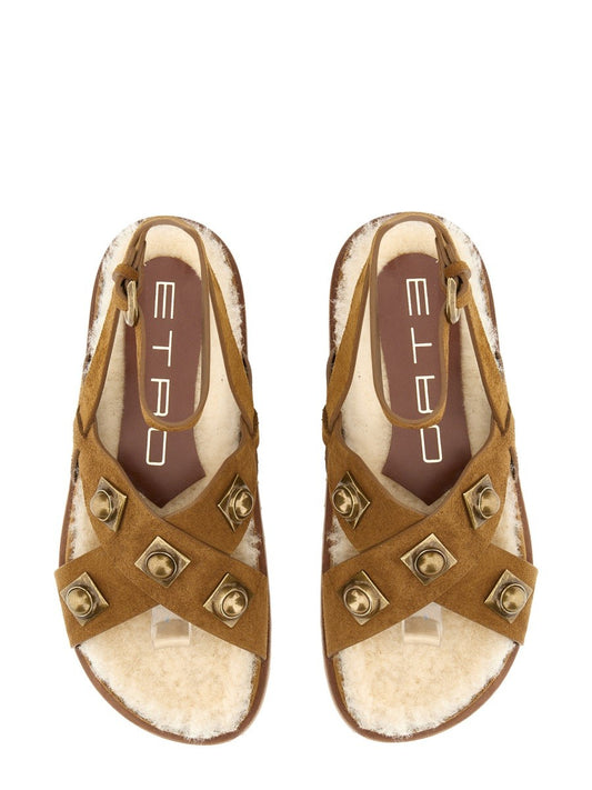 "CROWN ME" SANDAL