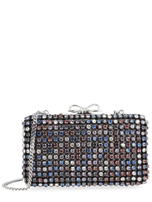 "CRYSTAL CHAINMAIL" CLUTCH BAG