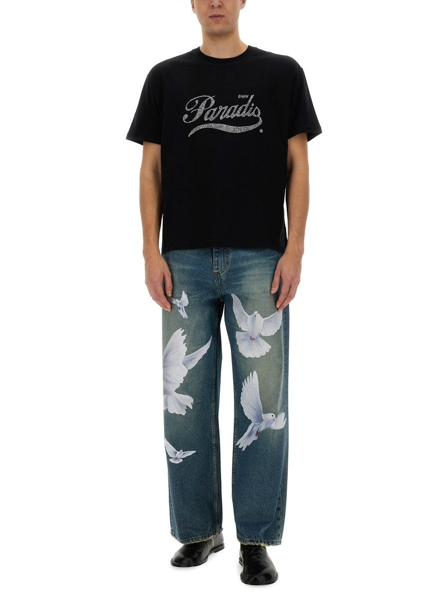 CRYSTAL LOGO T-SHIRT