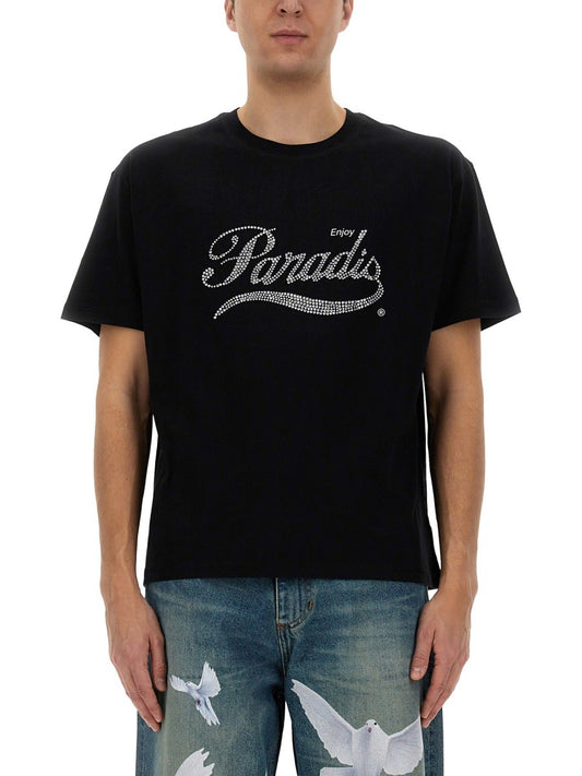 CRYSTAL LOGO T-SHIRT