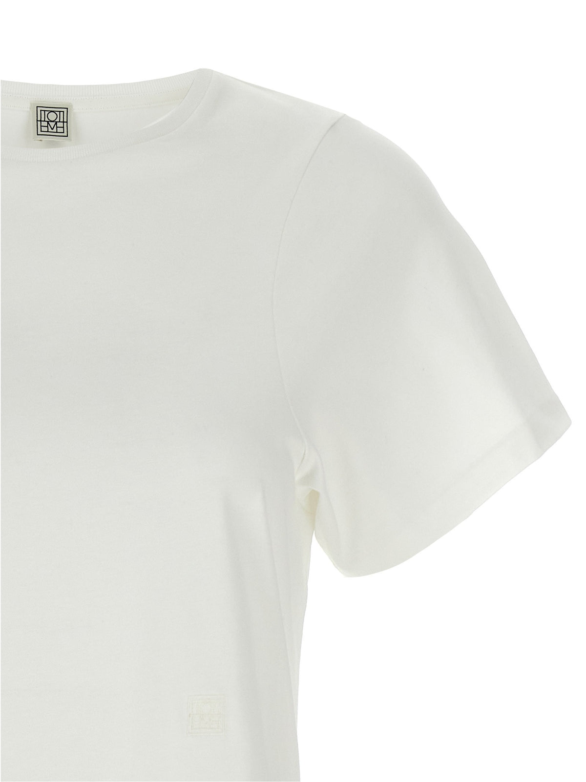 'Curved seam' T-shirt