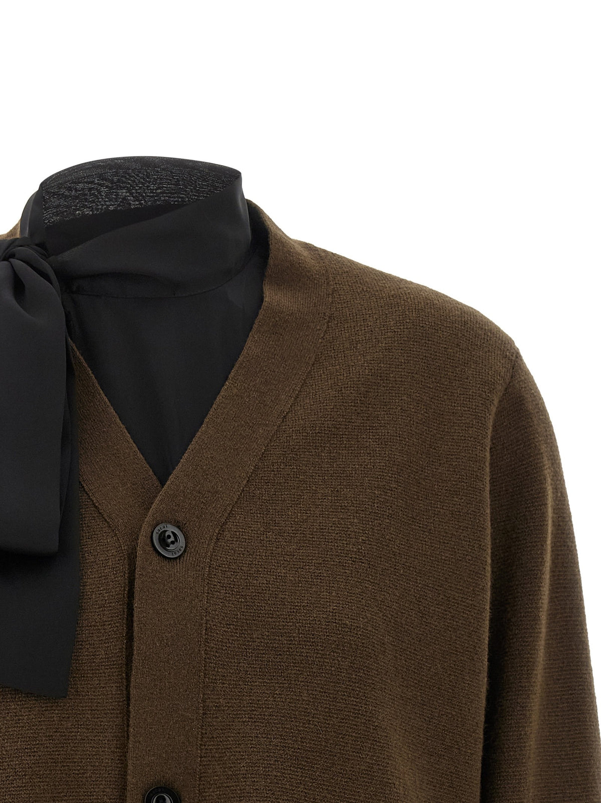 Cut-out cardigan