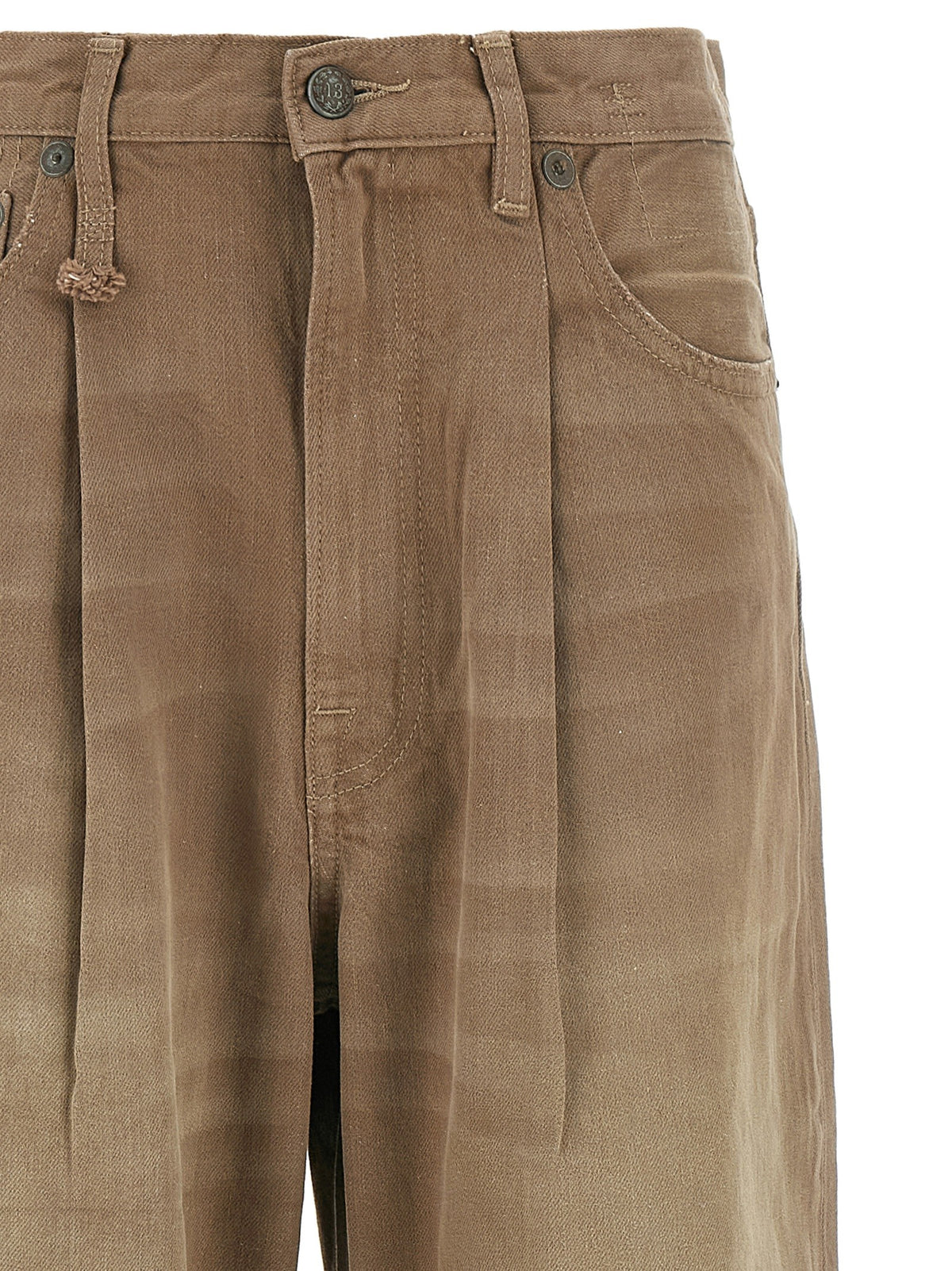 'Damon Pleated' jeans