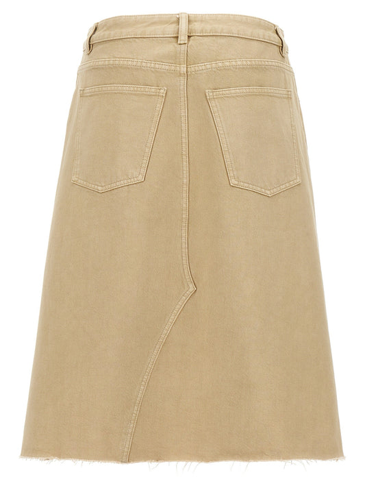 'Deconstructed Midi' skirt