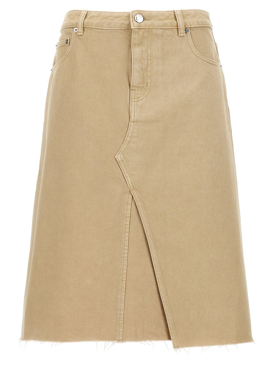 'Deconstructed Midi' skirt