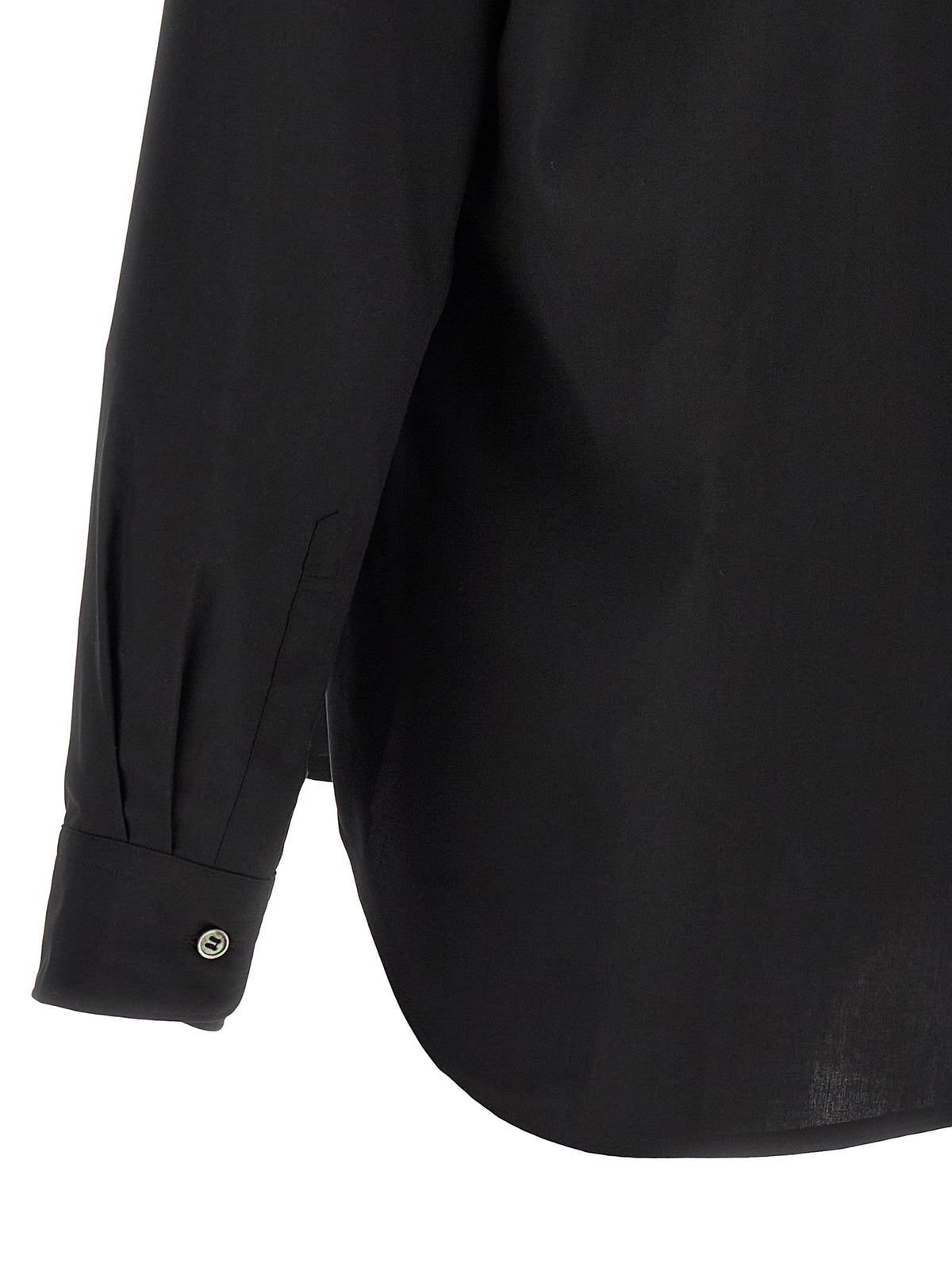 Decorated panel shirt