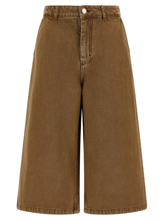 Denim bermuda shorts