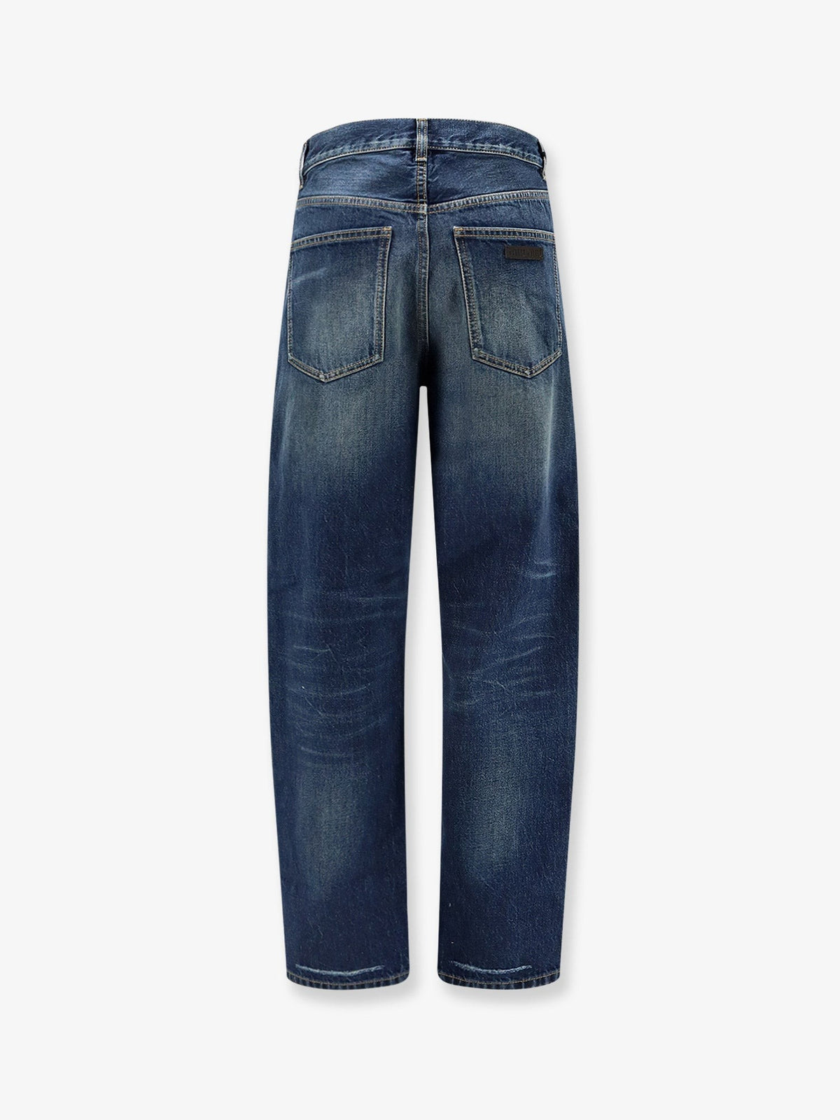 Denim blue jeans