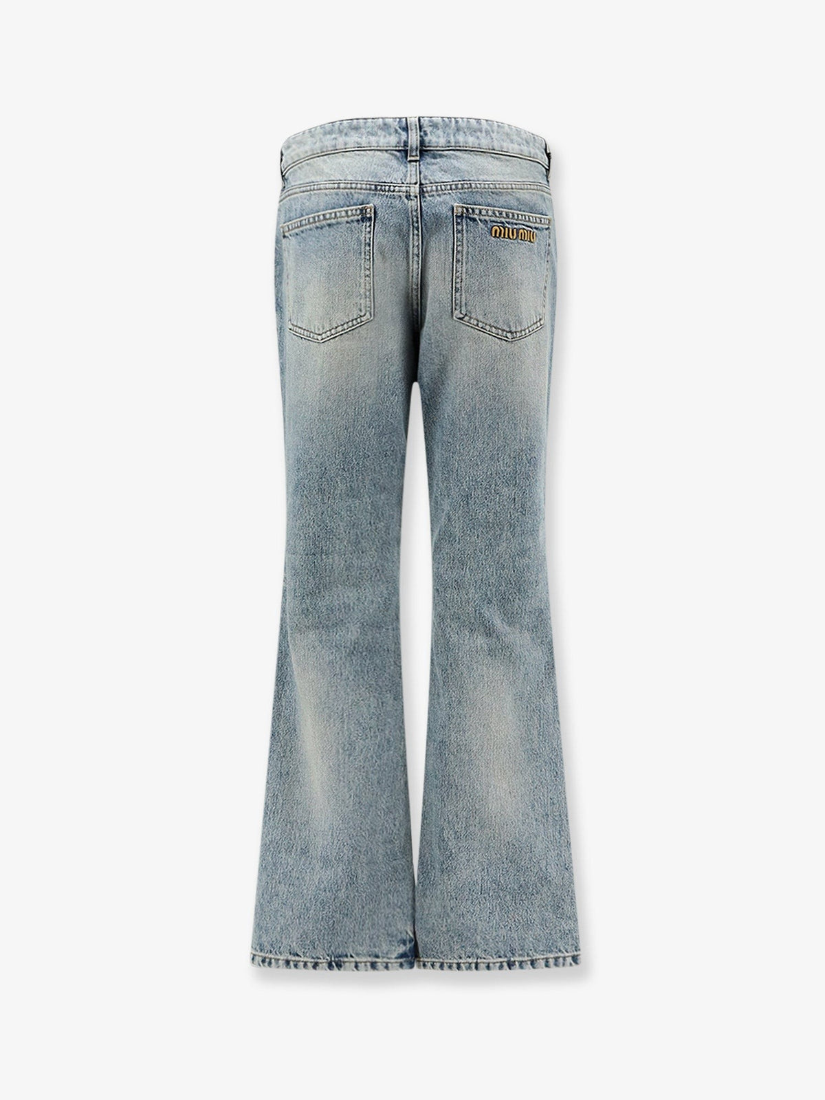 Denim blue jeans