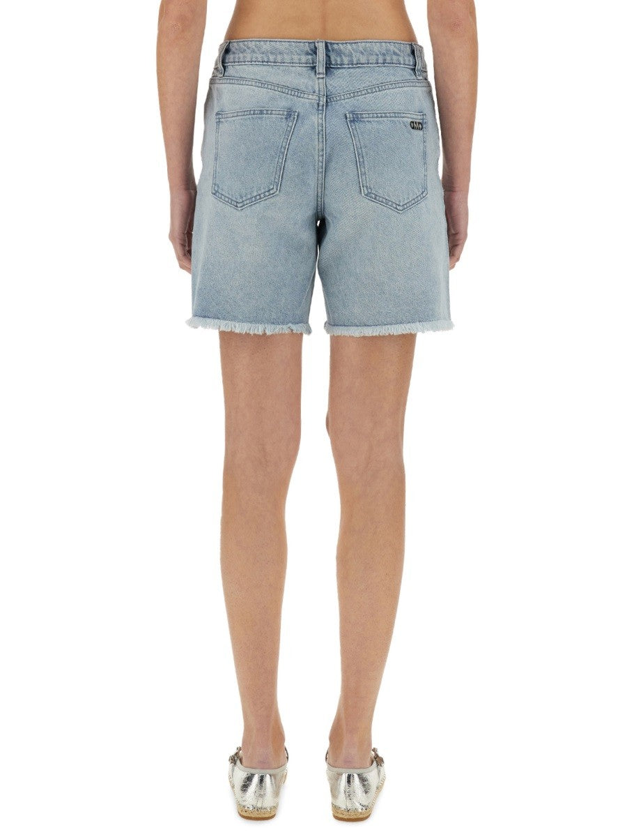 DENIM BOYFRIEND SHORTS
