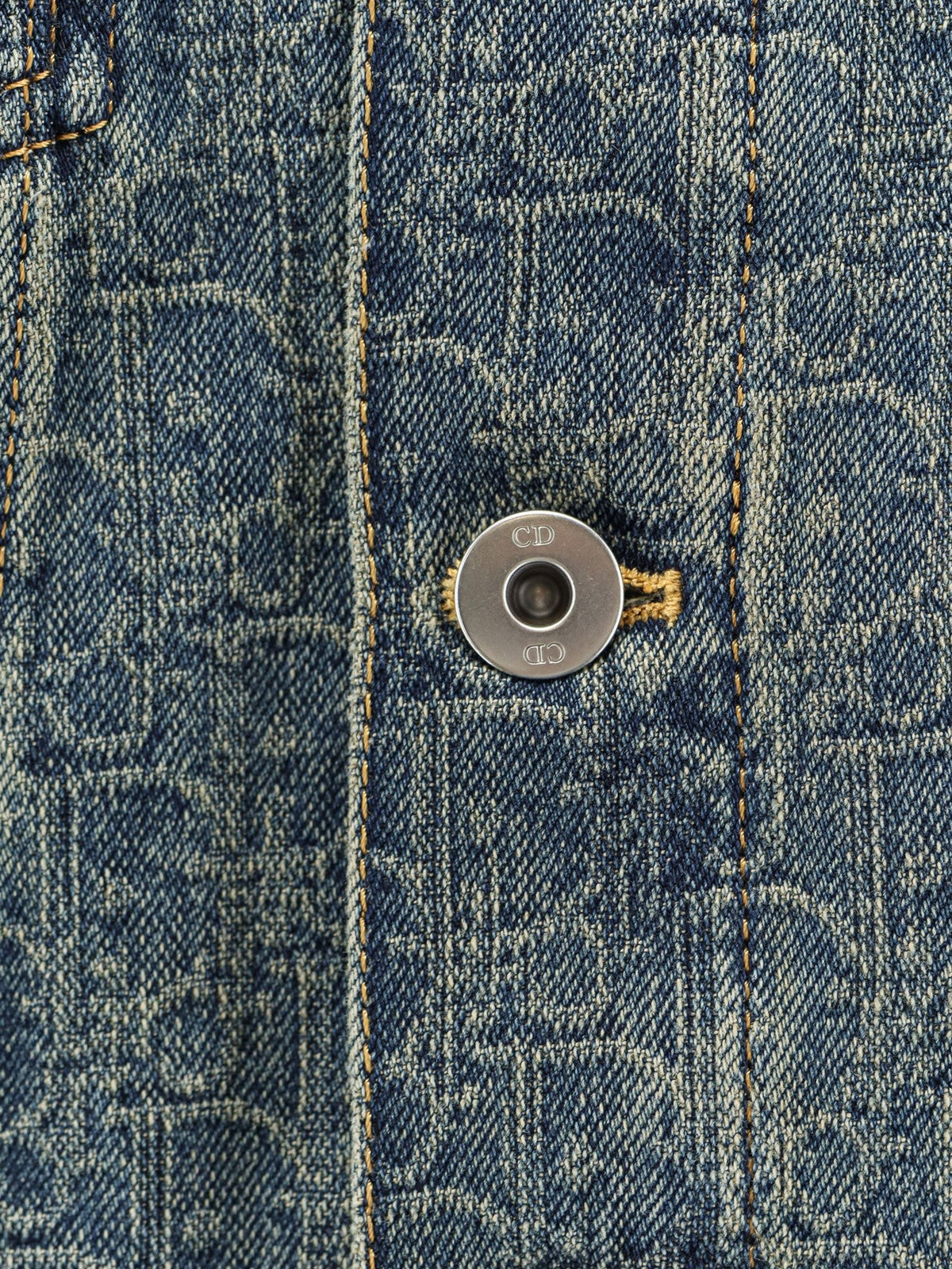 Denim Jacket with Dior Oblique motif