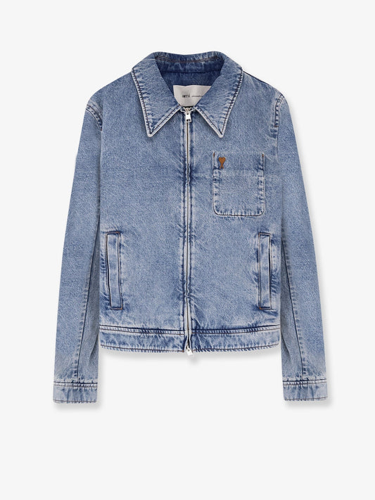 Denim Jacket with iconic embroidery