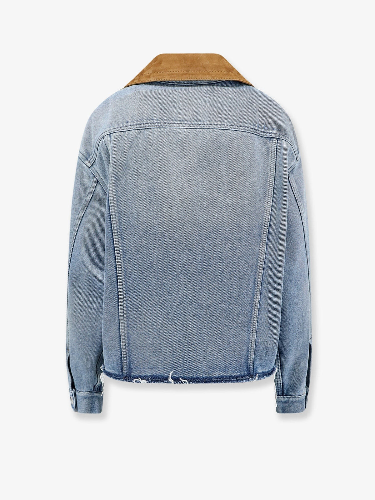 Denim Jacket with suede detail