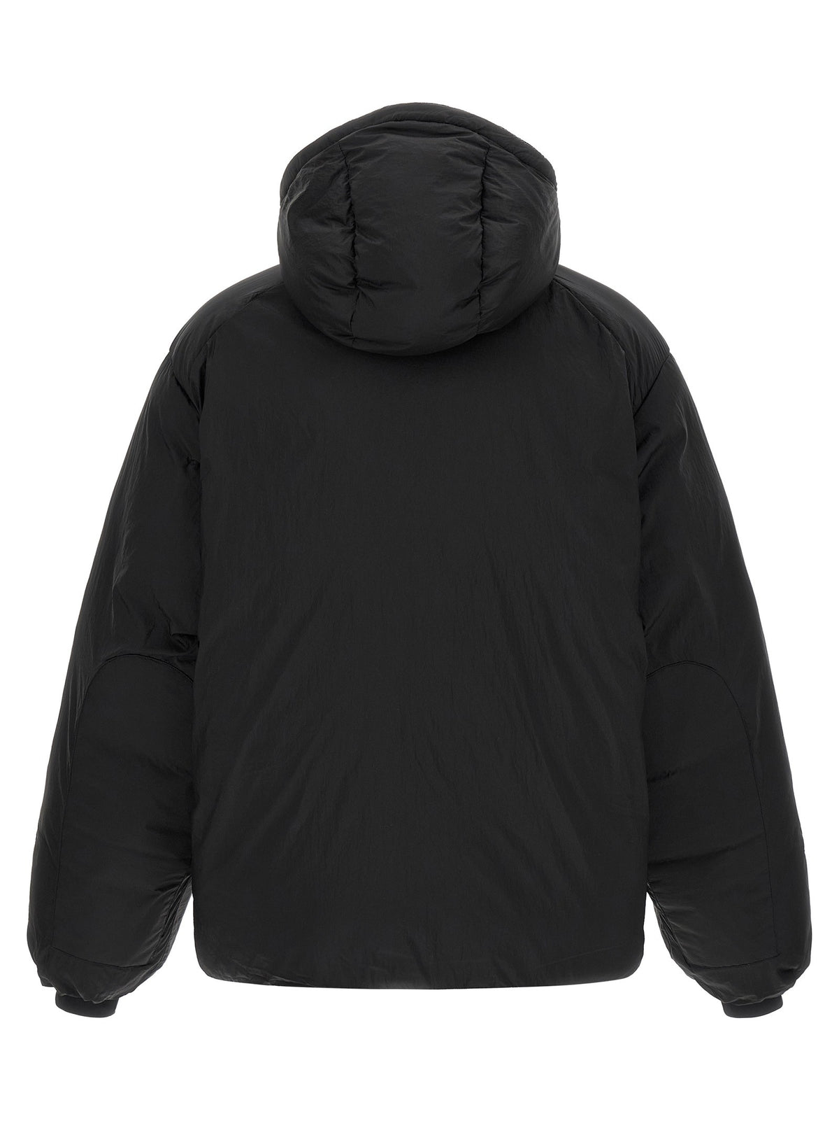 Detachable hood down jacket