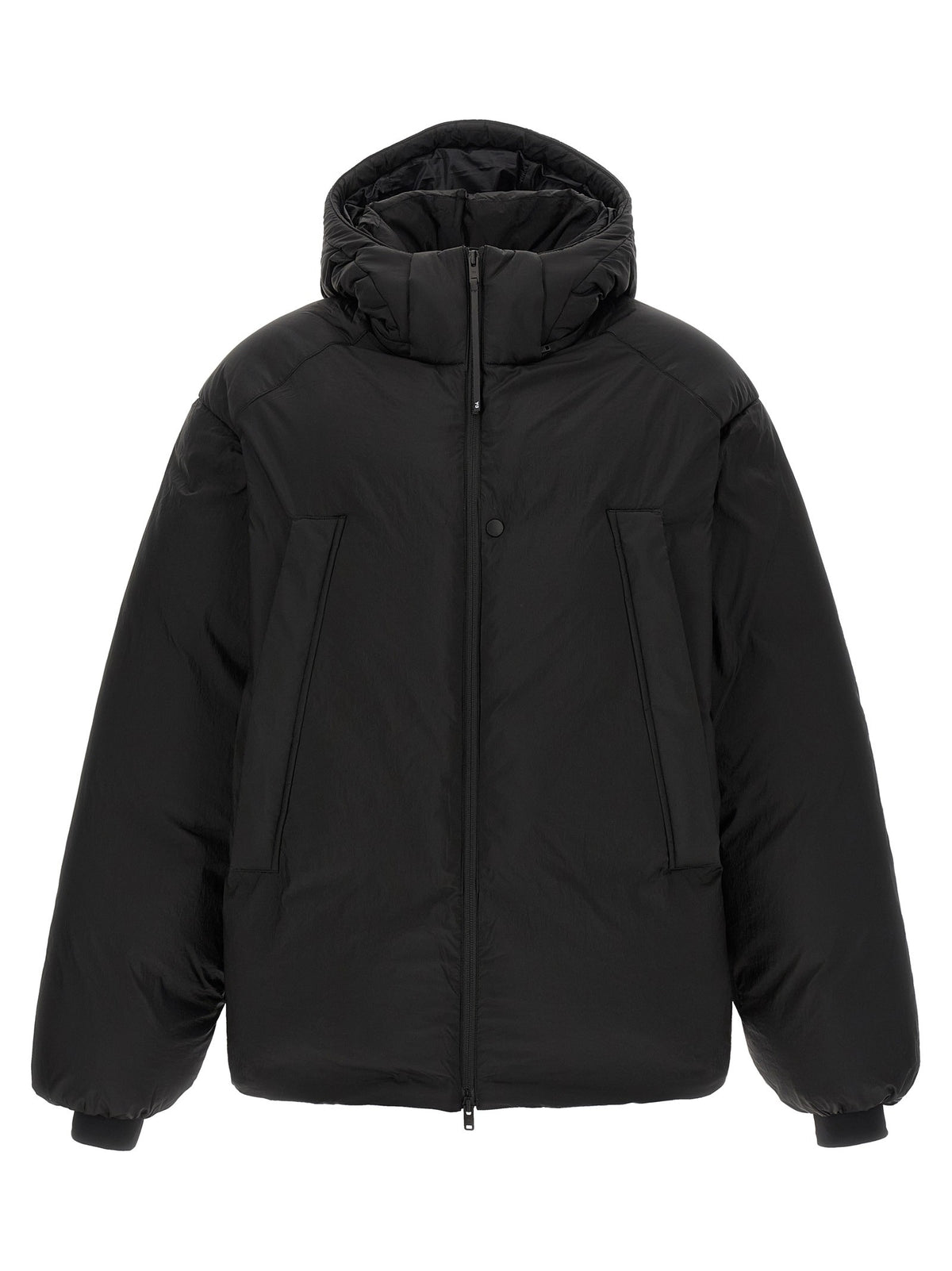 Detachable hood down jacket