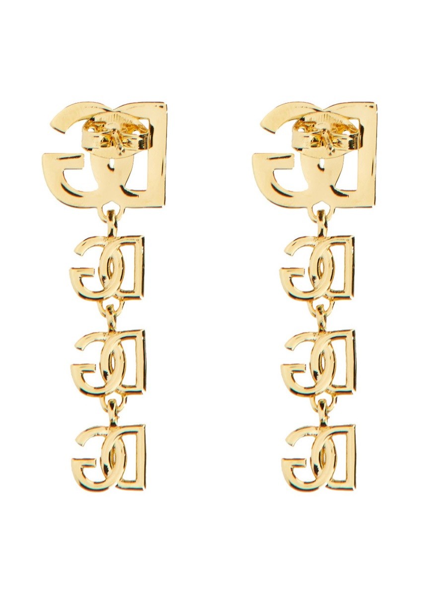 DG LOGO LONG EARRINGS