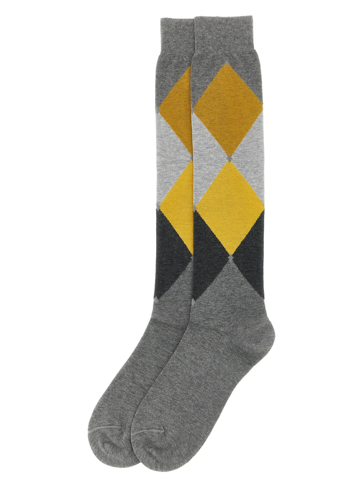 Diamond-shaped socks